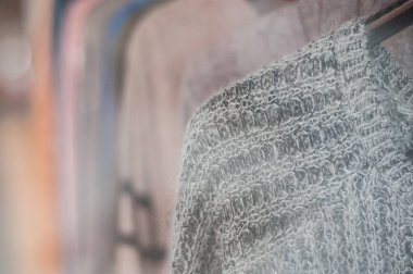  yün kazak moda kadınlar için showroom mağaza