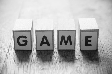 Küp ile - oyun kurma kavramı kelime