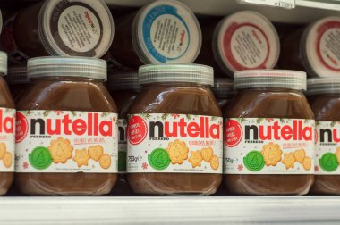 Cora süpermarketrafında kakao ile yayılan Nutella çikolata fındık yayıldı Ekran