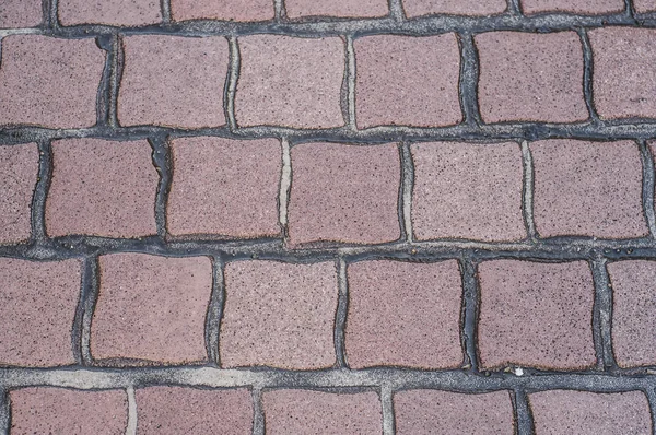 Geometric cobblestone in the street — Stock Photo, Image