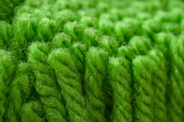 Textura de alambre de lana verde — Foto de Stock