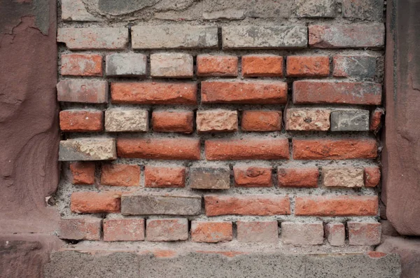 Textura de pared de ladrillo viejo — Foto de Stock