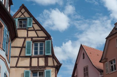  tipik mimari Colmar - Fransa 