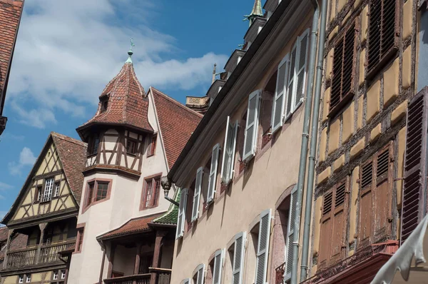 Typical architecture in Colmar - France — Stock Photo, Image