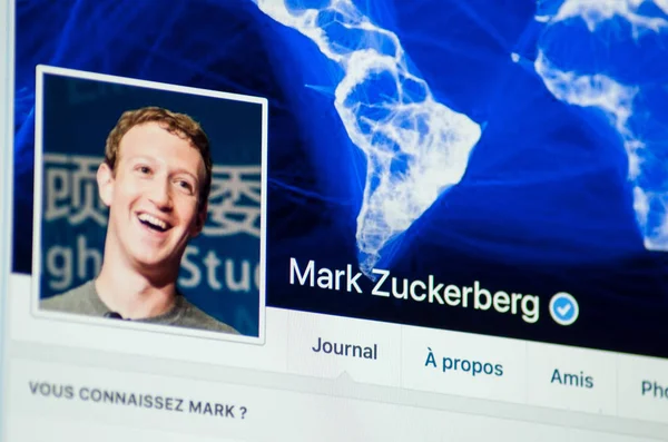 Mark Zuckerberg Facebook sayfa hesabında