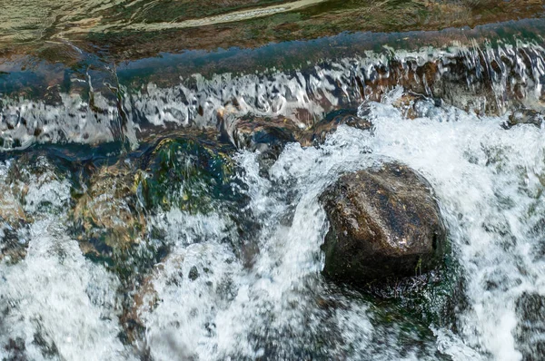 Rocas en la textura del río —  Fotos de Stock