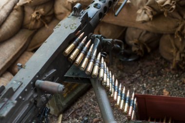  2. Dünya Savaşı sırasında Amerikan makineli tüfeği