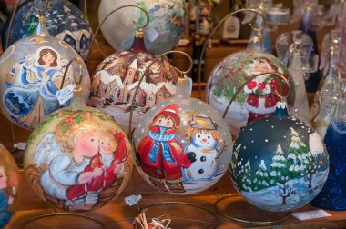  Geleneksel Noel süsleri Noel pazarında