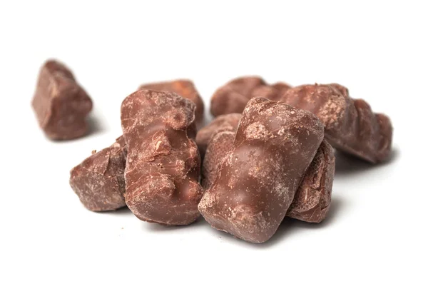Closeup de chocolates de marshmallow em urso em forma — Fotografia de Stock