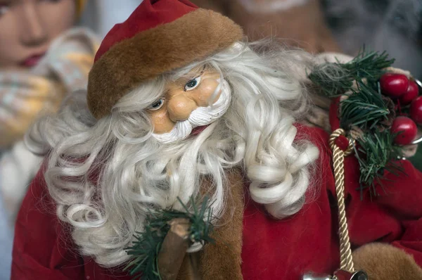 Portret van decoratieve kerstman voor kerstmis evenement — Stockfoto