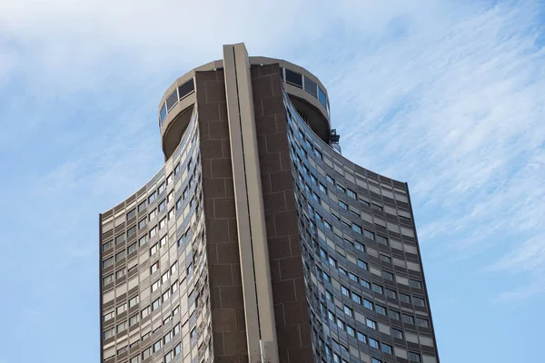 Closeup of the famous Europe tower in Mulhouse — Stock Photo, Image