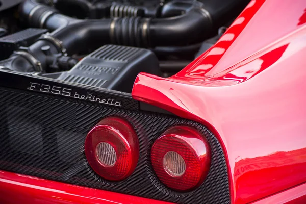 Mulhouse France Mars 2020 Vue Arrière Ferrari F355 Berlinetta Parkedin — Photo