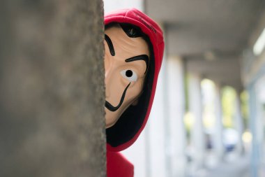 Mulhouse - Fransa - 17 Mayıs 2020: Serie tv 'nin hayranı 
