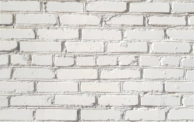 Beyaz tuğlalı bir binanın arka planı