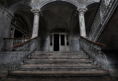 Terk Edilmiş Hastane Sanatoryumu Beelitz Heilstaetten, Almanya