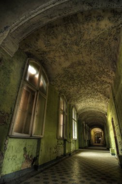 Terk Edilmiş Hastane Sanatoryumu Beelitz Heilstaetten, Almanya