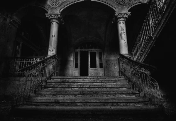 Abandoned Hospital Sanatorium Beelitz Heilstaetten Germany — Stock Photo, Image