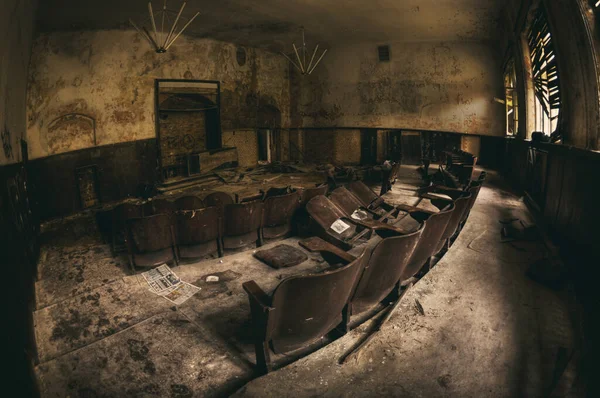 Sanatorio Hospitalario Abandonado Beelitz Heilstaetten Alemania — Foto de Stock