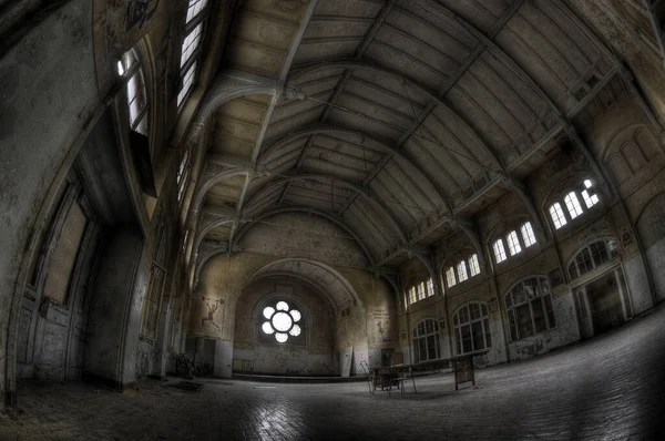 Sanatorium Hospitalier Abandonné Beelitz Heilstaetten Allemagne — Photo