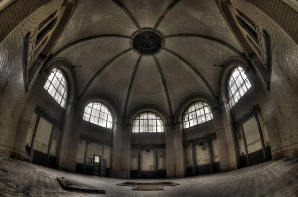 Sanatorium Hospitalier Abandonné Beelitz Heilstaetten Allemagne — Photo