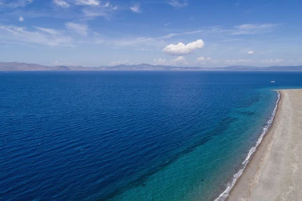 Flygfoto Över Havet Kos Island Grekland — Stockfoto