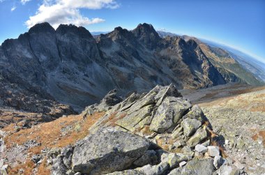 Polonya 'nın Zakopane Polonya' daki Tatra Dağları Ulusal Parkı 'nın tepeleri