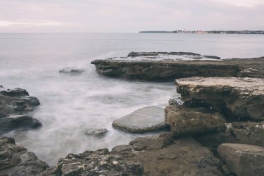 Lanterna Porec Istarska Hırvatistan 'da Adriyatik Denizi Tatili