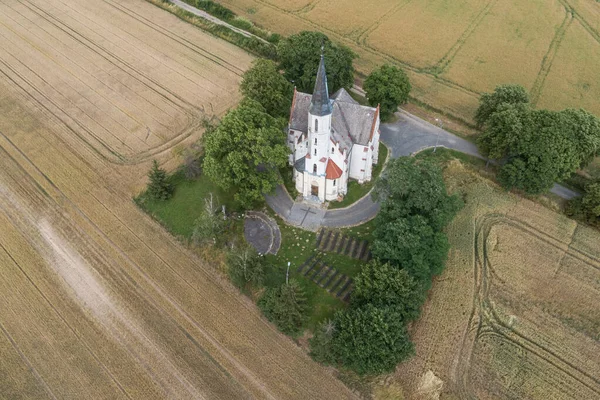 Eglise Dans Village Polonais Sidzina Pologne — Photo