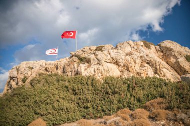  Kuzey Cyprys Türkiye 'deki Karpaz Yarımadası