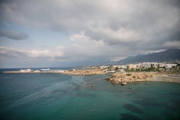 Port Kyrenia Północnej Części Cyprysu Turcja — Zdjęcie stockowe