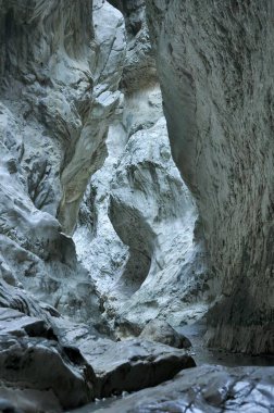 Mugla Türkiye 'deki Saklikent Milli Parkı Kanyonu