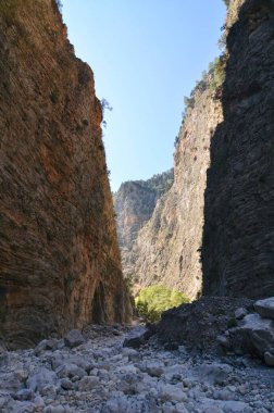 Girit 'teki Samarya Vadisi Ulusal Parkı