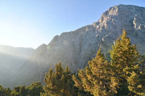 Samaria Gorge National Park Crete Greece — Stock Photo, Image