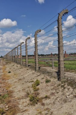 Auschwitz Nazi Almanya toplama kampı İkinci Dünya Savaşı sırasında işgal altındaki Polonya 'da
