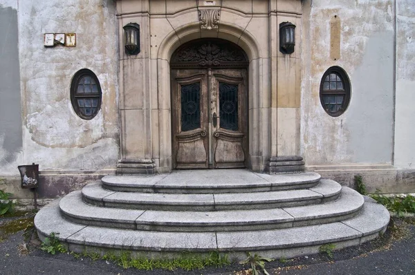 Palácio Arquitetura Antiga Aldeia — Fotografia de Stock