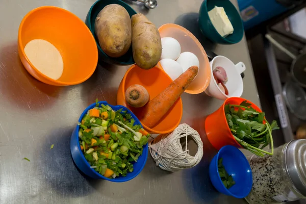 Different Look Chef Kitchen — Stock Photo, Image