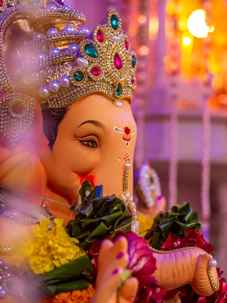 Prachtig Standbeeld Van Heer Ganesha — Stockfoto