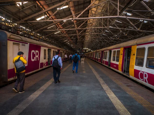 Mumbai India Diciembre 2019 Mumbai Suburban Railway Uno Los Sistemas —  Fotos de Stock