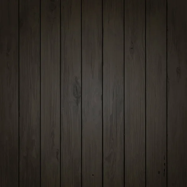 Textur Dunklem Holz Hintergrund — Stockvektor