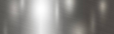 Yansımalı gümüş metalin dokusu