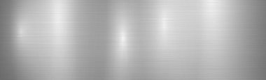 Yansımalı gümüş metalin dokusu