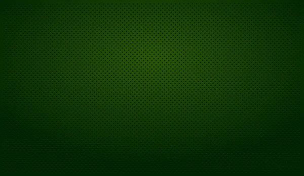 Groene Geperforeerde Achtergrond Textuur Met Groene Gaten Gloed — Stockvector