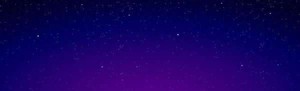 Красивый Фон Звездное Черно Синее Небо Летающими Кометами — стоковый вектор