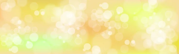 Разноцветный Размытый Боке Зеленом Фоне Панорама — стоковое фото