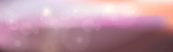 Bokeh Flou Multicolore Sur Panorama Fond Coloré — Image vectorielle