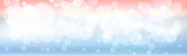 Різнокольоровий Розмитий Боке Кольоровій Панорамі Тла — стоковий вектор
