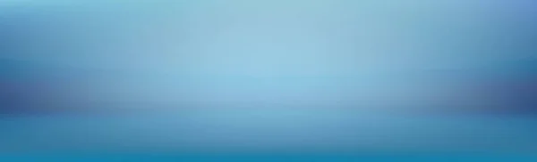 Blue Panoramic Studio Background White Glow Vector — стоковий вектор