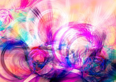 Fractal sanat yaratıcı grafik tasarım için.