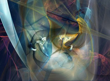Fractal sanat yaratıcı grafik tasarım için.