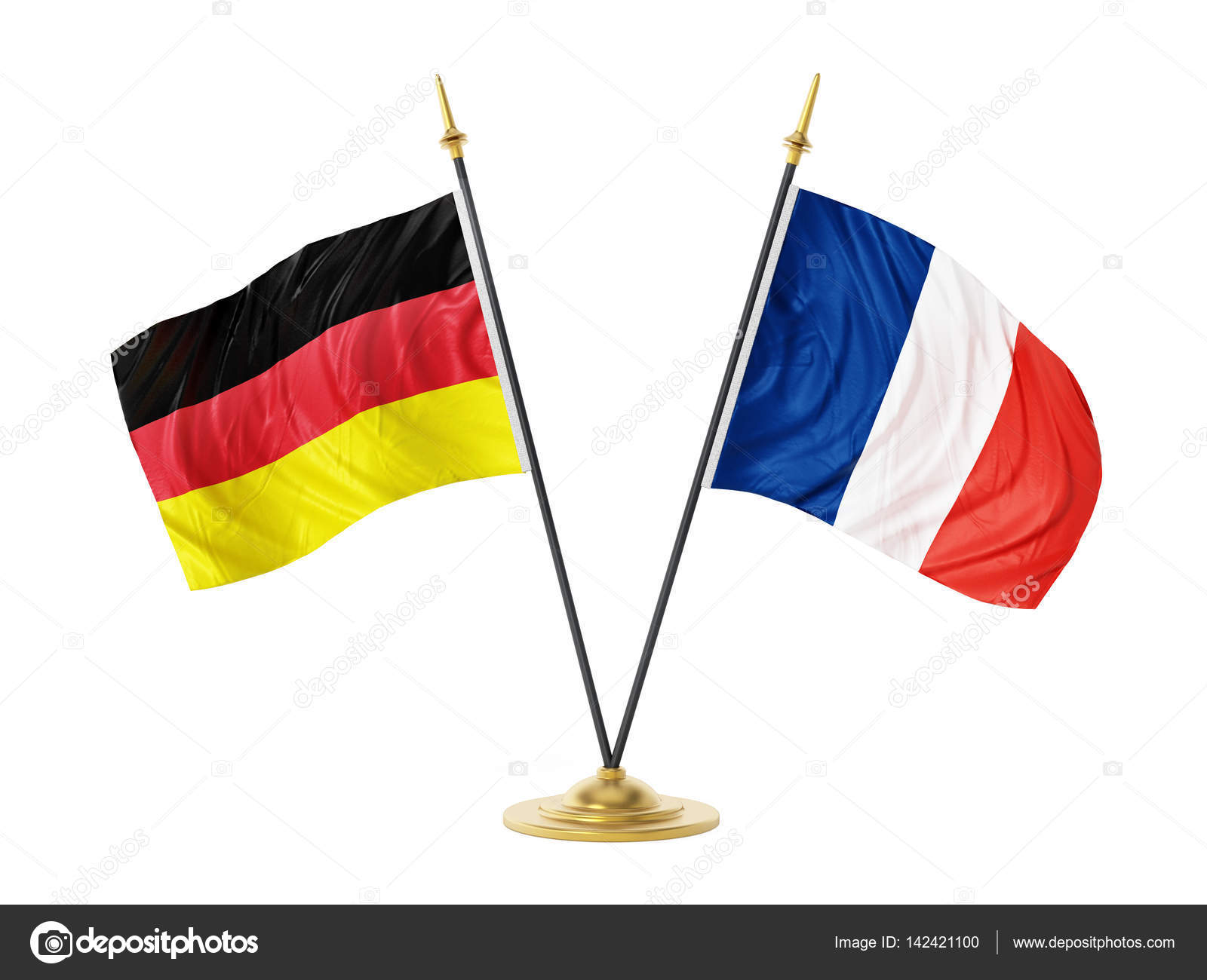 Frankreich Deutschland Flagge / Italien/Frankreich/England/Deutschland